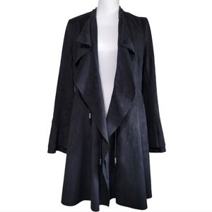 Free People Faux Suede Meadow Jack in Black